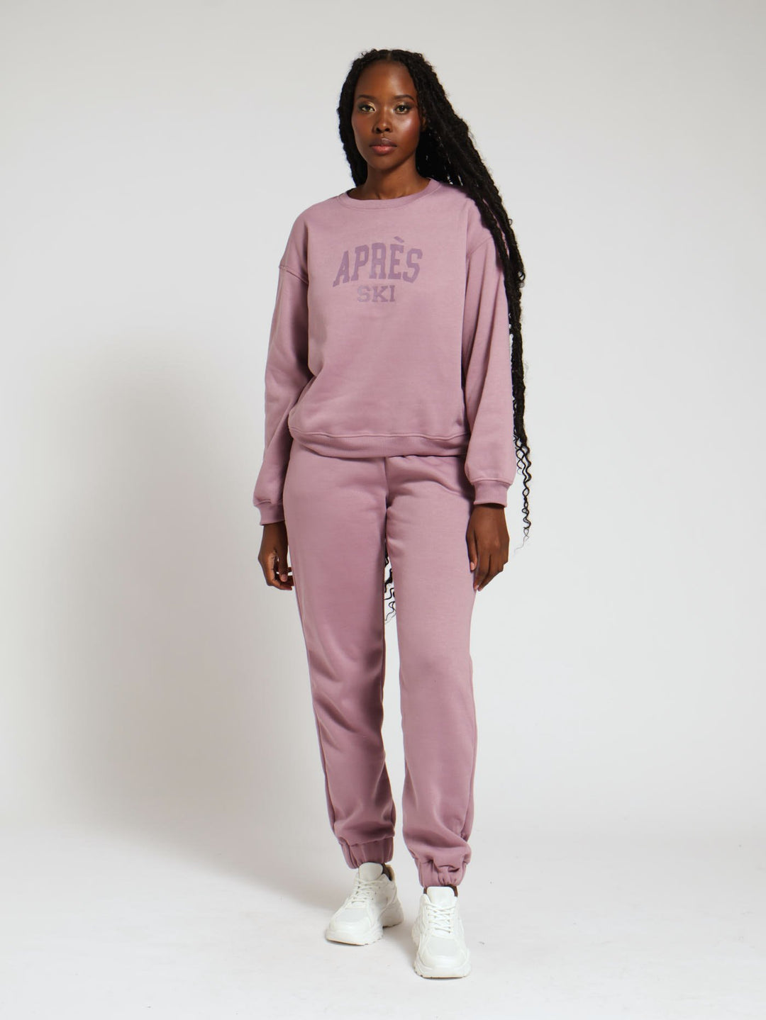 Basic Fleece Jogger - Grape