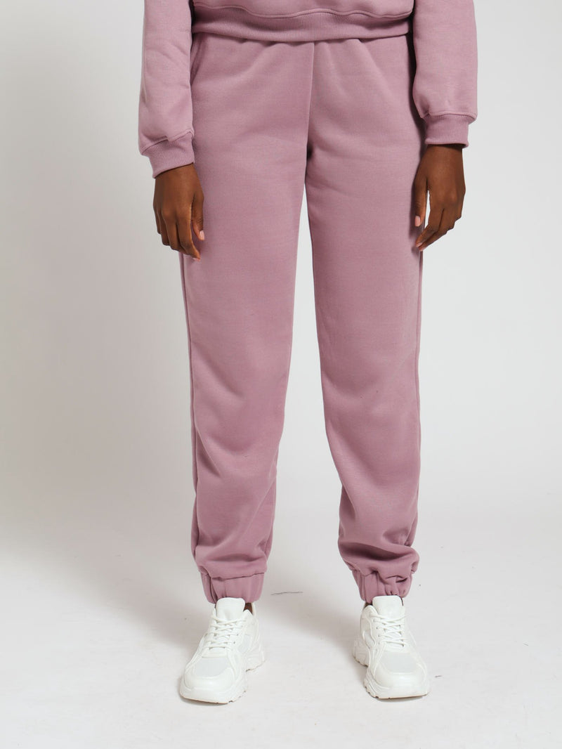 Basic Fleece Jogger - Grape