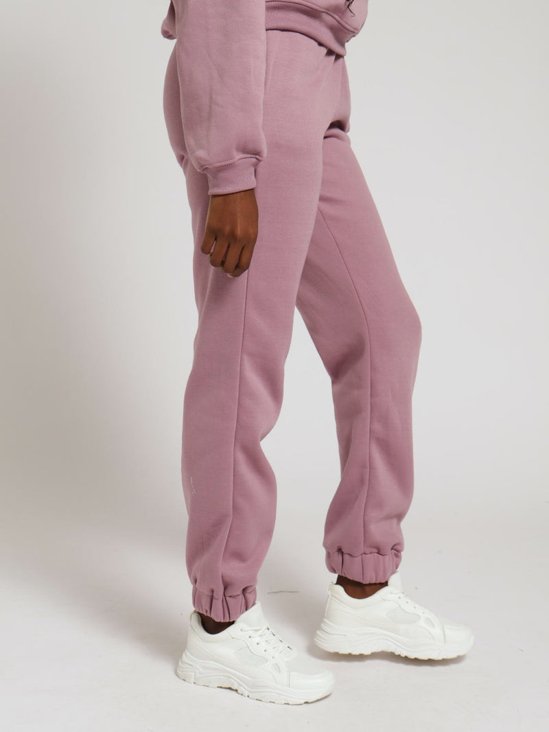 Basic Fleece Jogger - Grape