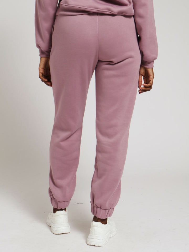 Basic Fleece Jogger - Grape