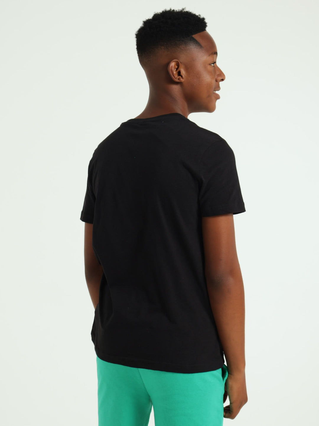 Boys Mr Beast Tee - Black