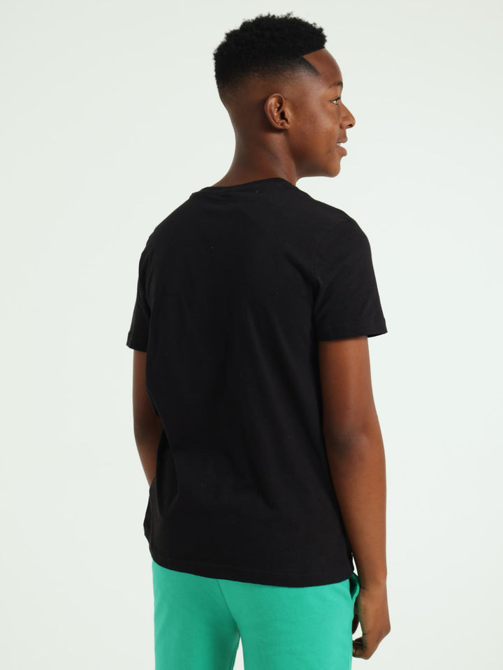Boys Mr Beast Tee - Black