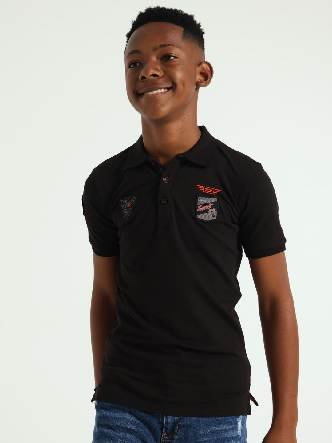 Boys Fashion Golfer - Black