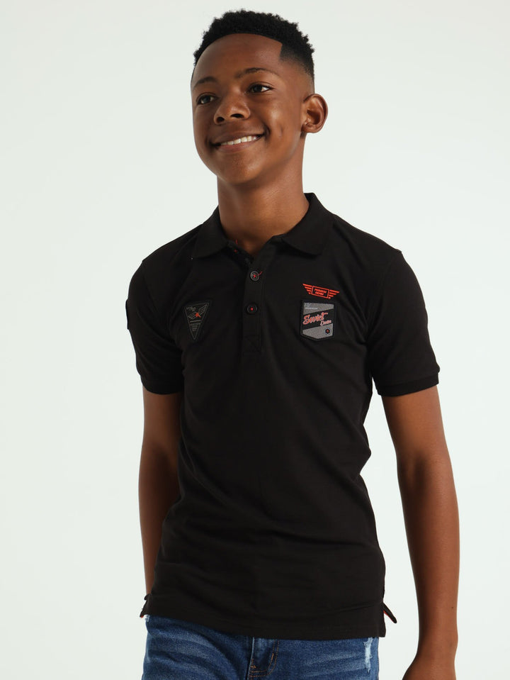Boys Fashion Golfer - Black