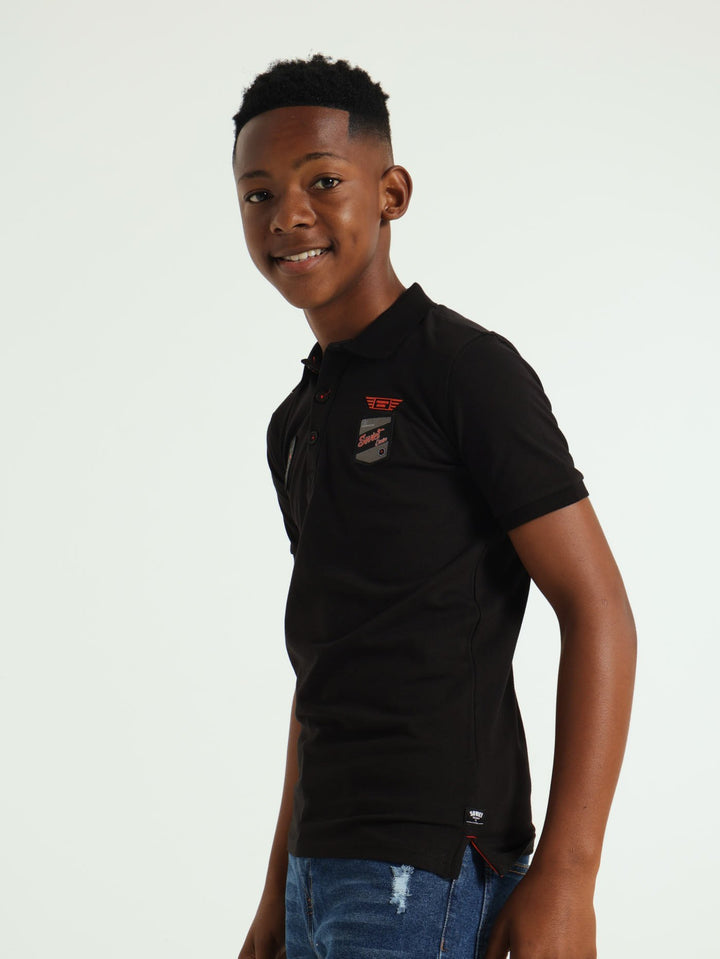 Boys Fashion Golfer - Black