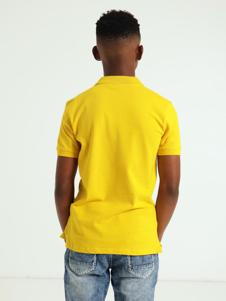 Boys Austin Golfer - Yellow