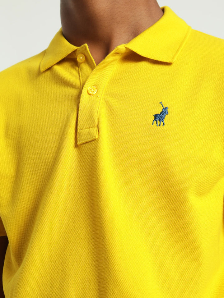 Boys Austin Golfer - Yellow