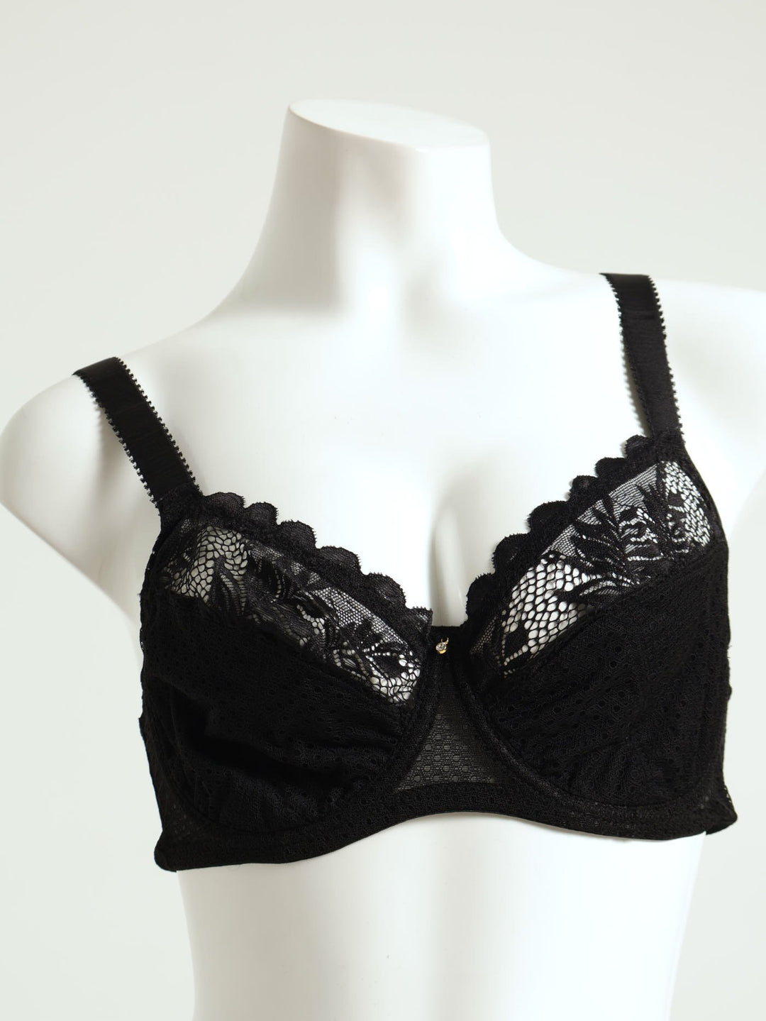 2 Pack Non Padded Textured Bra - Red/Black