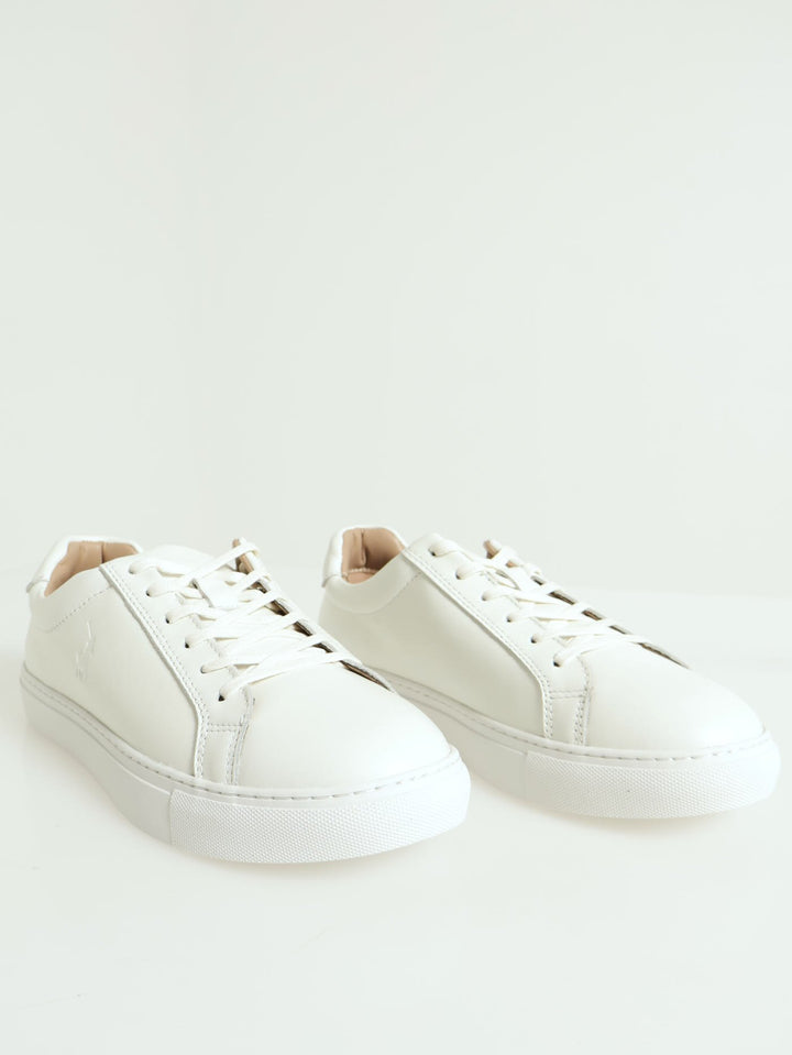Leather Classic Sneaker - White