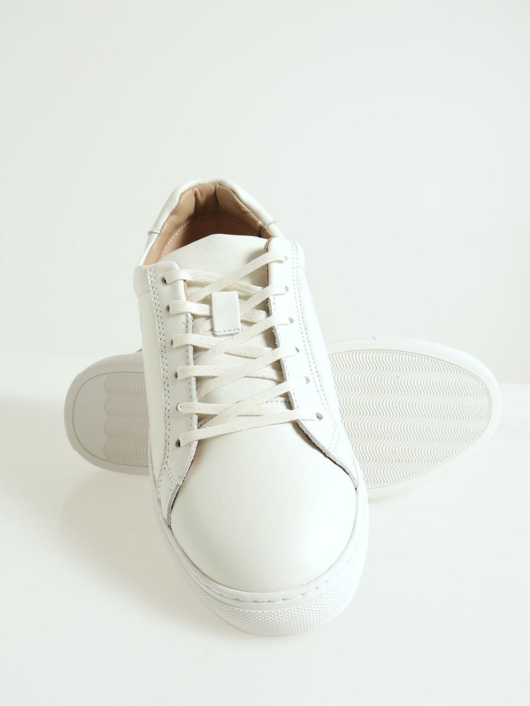 Leather Classic Sneaker - White
