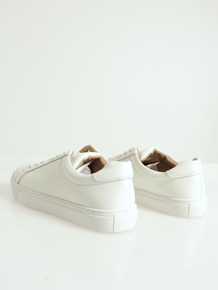 Leather Classic Sneaker - White
