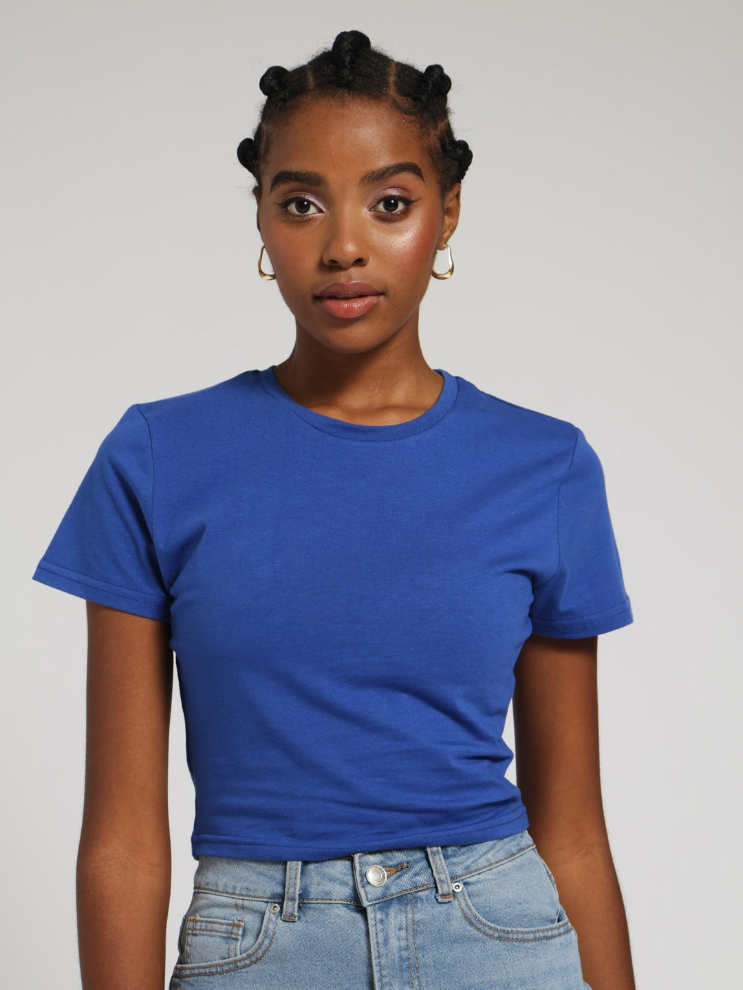 Basic Tee - Cobalt