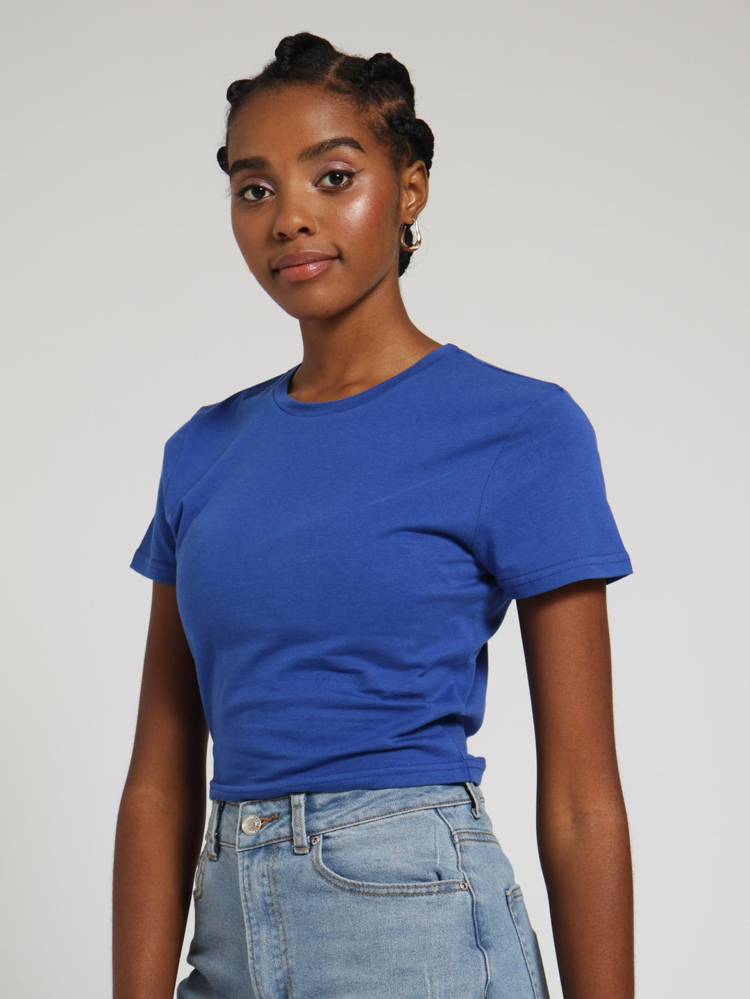 Basic Tee - Cobalt