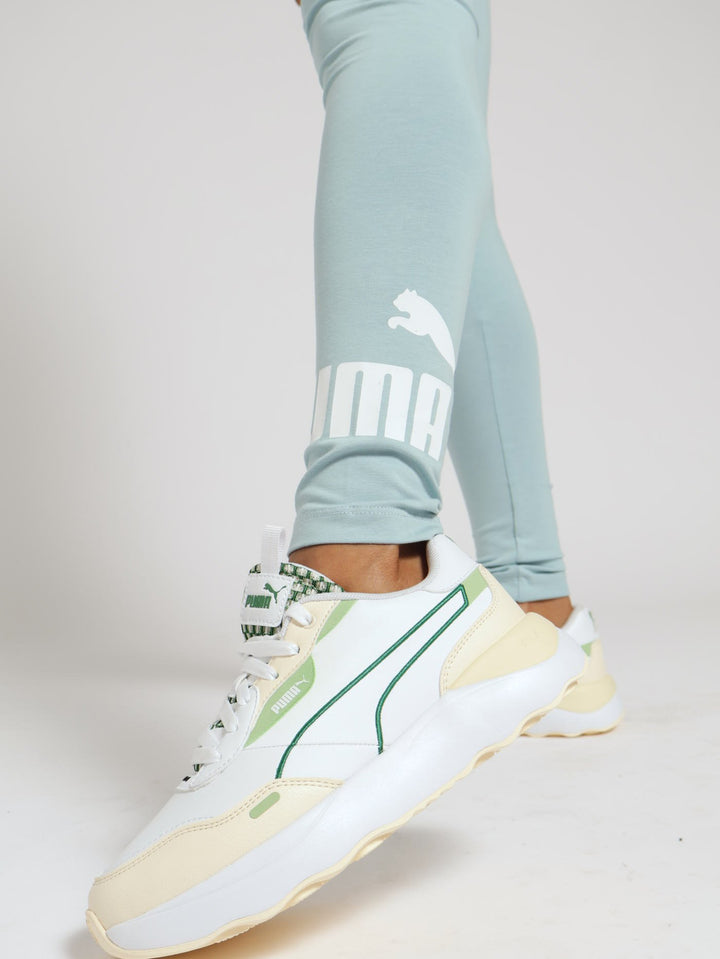 Logo Leggings - Turquoise