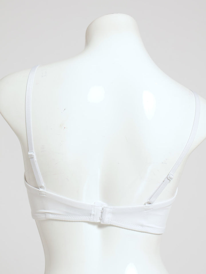 2 Pack A-Line Bra - Beige/White