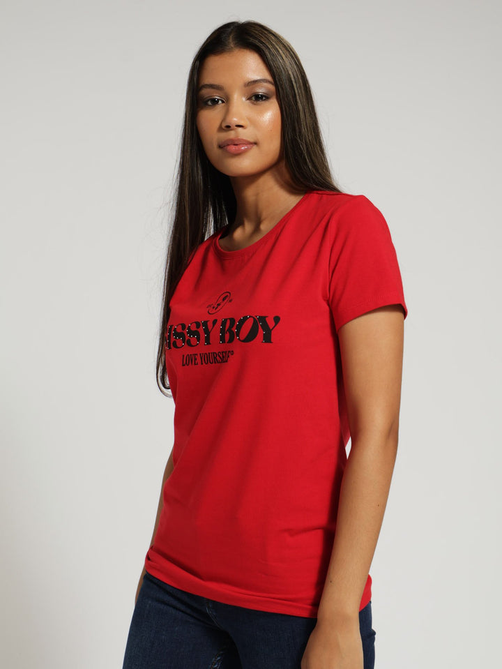 Love Yourself Tee - Red