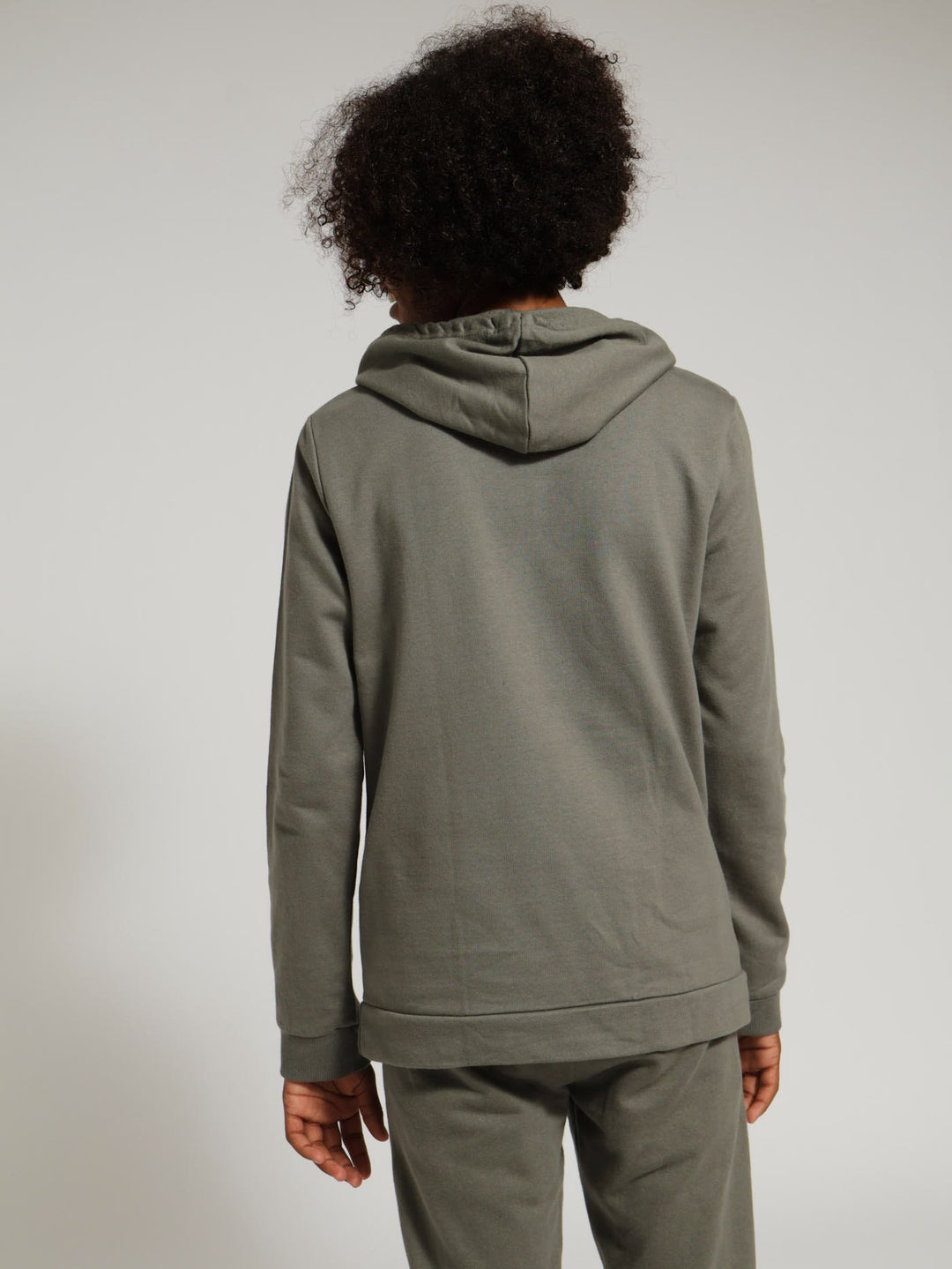 Boys Hoody With Pocket - Mid Grey