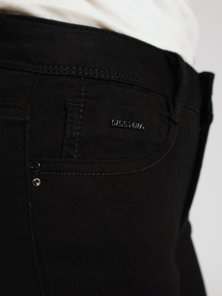 Nancy Axel Skinny Denim Jean - Black