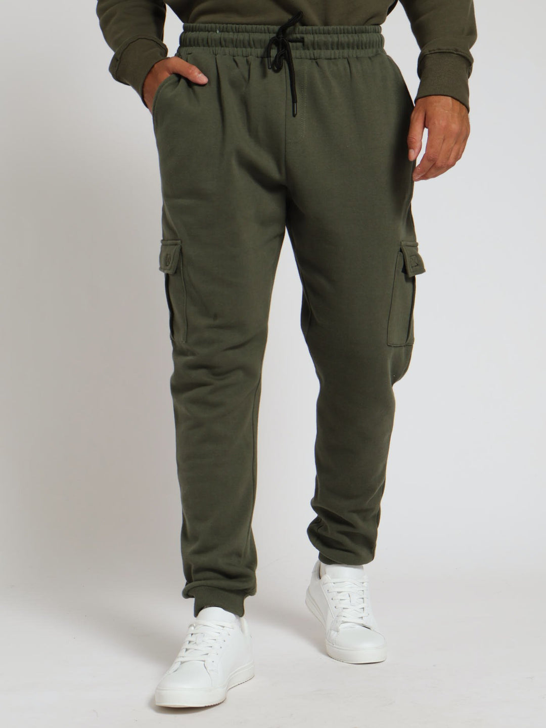 Cargo Fleece Jogger - Light Fatigue