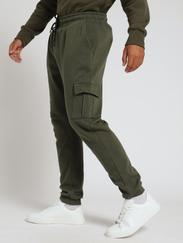 Cargo Fleece Jogger - Light Fatigue