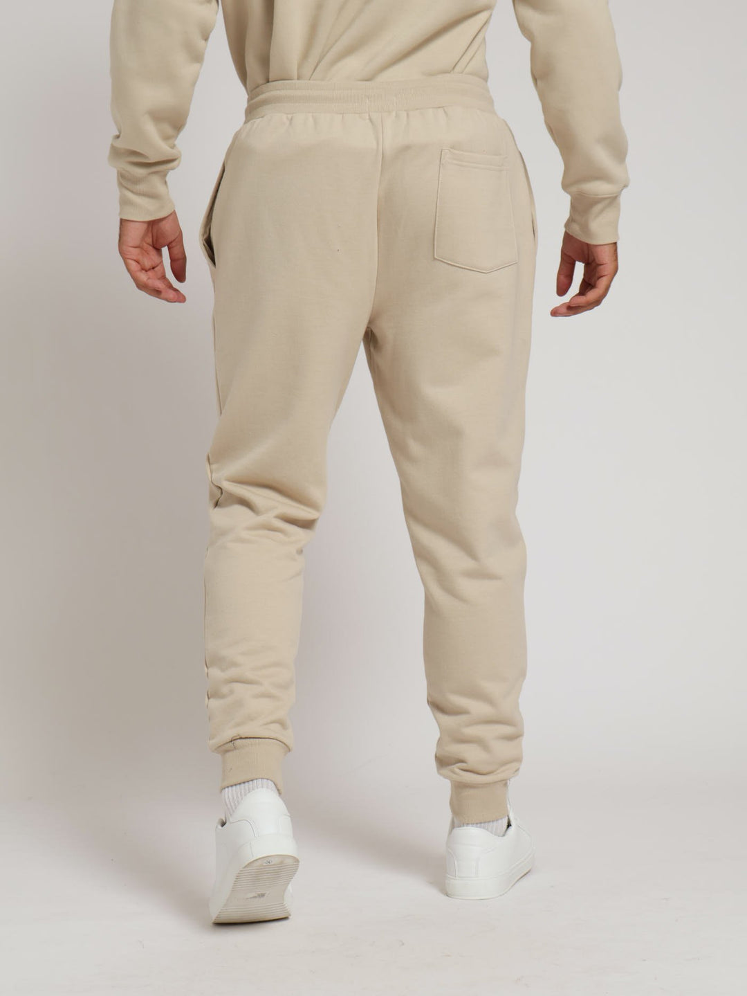 Basic Fleece Jogger - Light Stone