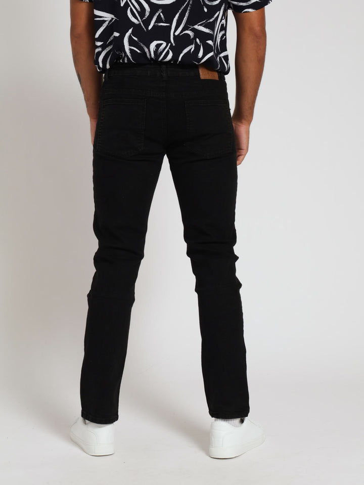 Slim Basic Denim Jean - Black