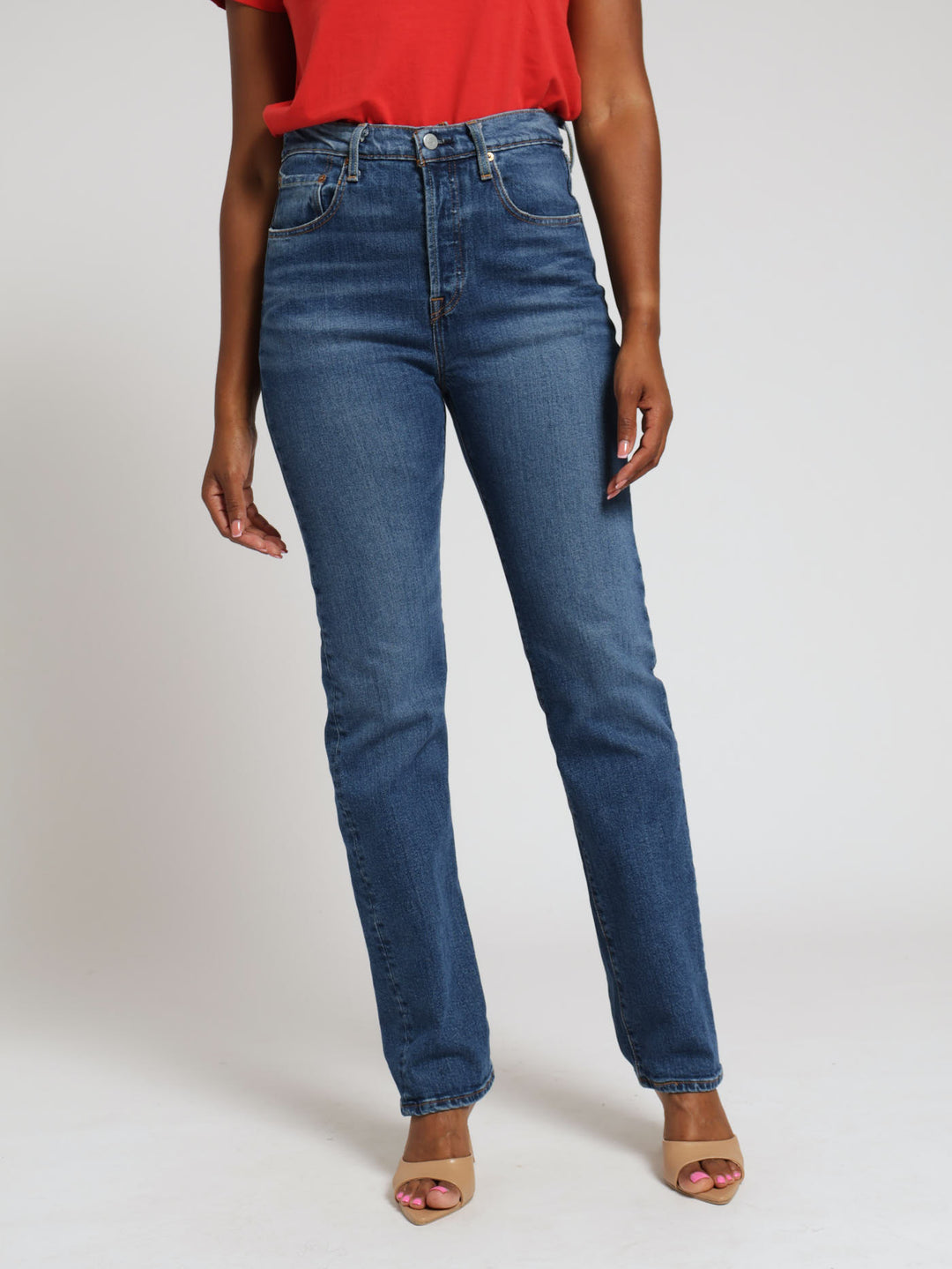 Blue Jeans Bdg Flood Jeans Urban Outfitters BDG Side Stripe