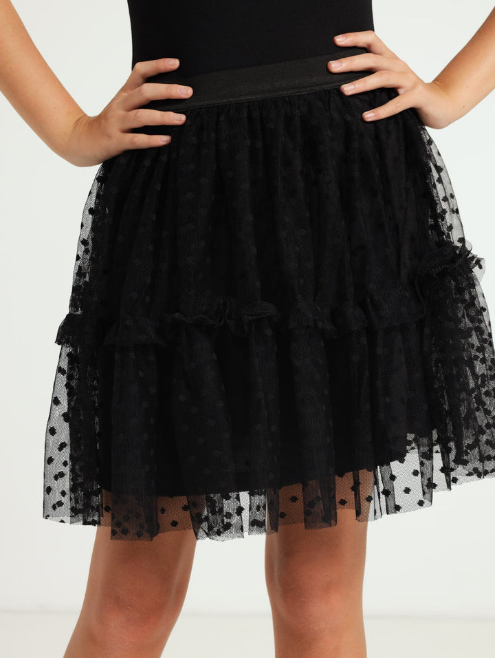 Girls Rara Tutu Skirt - Black