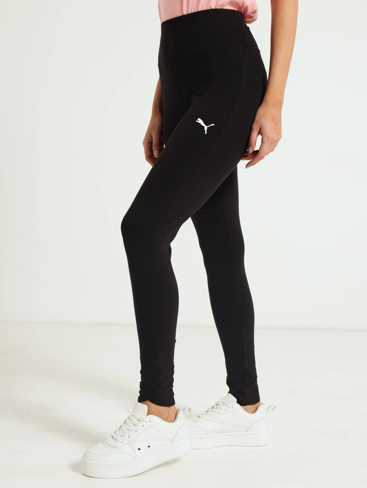High-Waist Leggings - Black