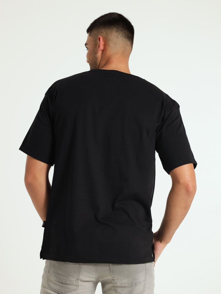 Oversized Heavy Weight Tee - Black