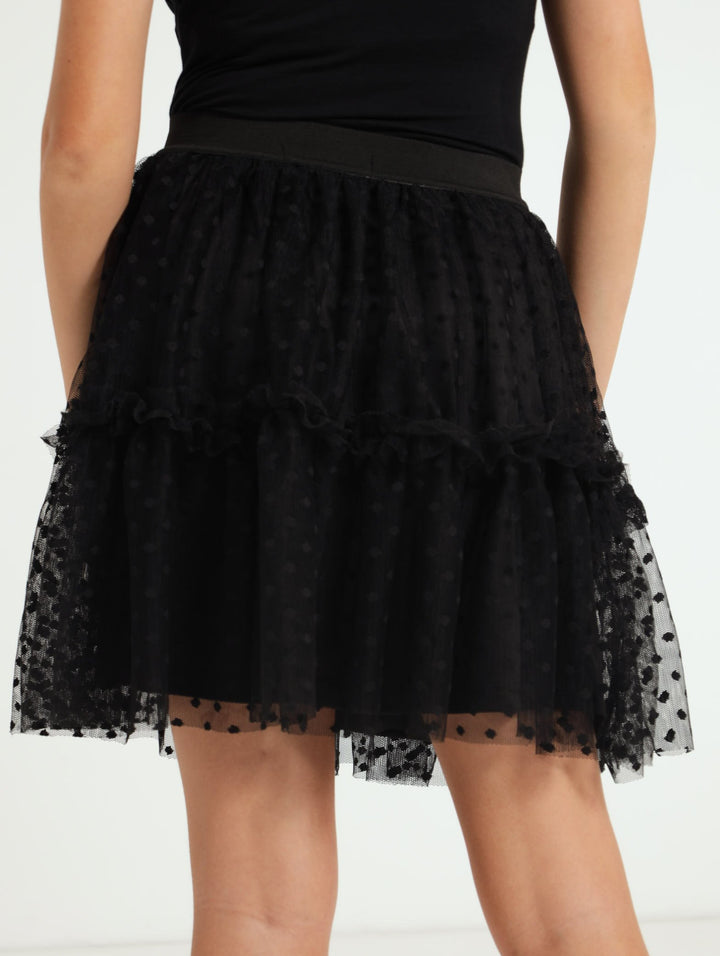 Girls Rara Tutu Skirt - Black