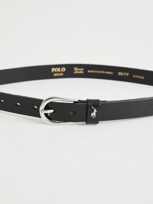 Ladies Black Zoe Pony Loop Trim