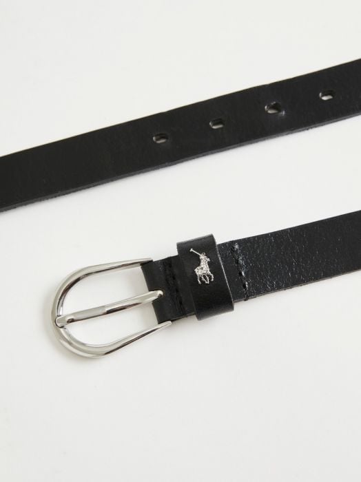 Ladies Black Zoe Pony Loop Trim