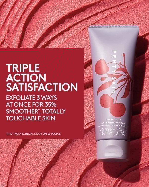 Cherry Dub Triple Action AHA Body Scrub 240ml