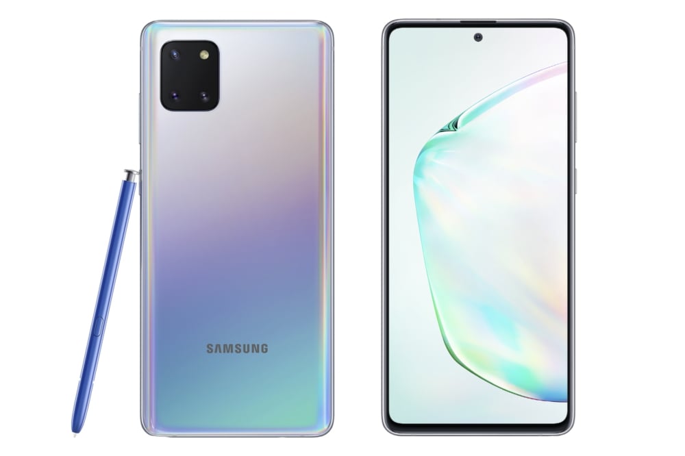 Galaxy Note 10 Lite Cellphone - Silver