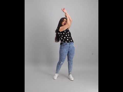 Ladies Polka Dot T-Shirt - Black/White