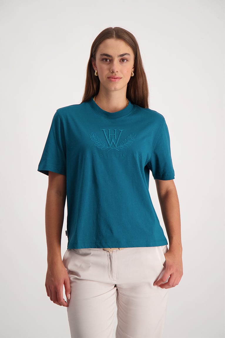 Oversized Relaxed Tee - Blue