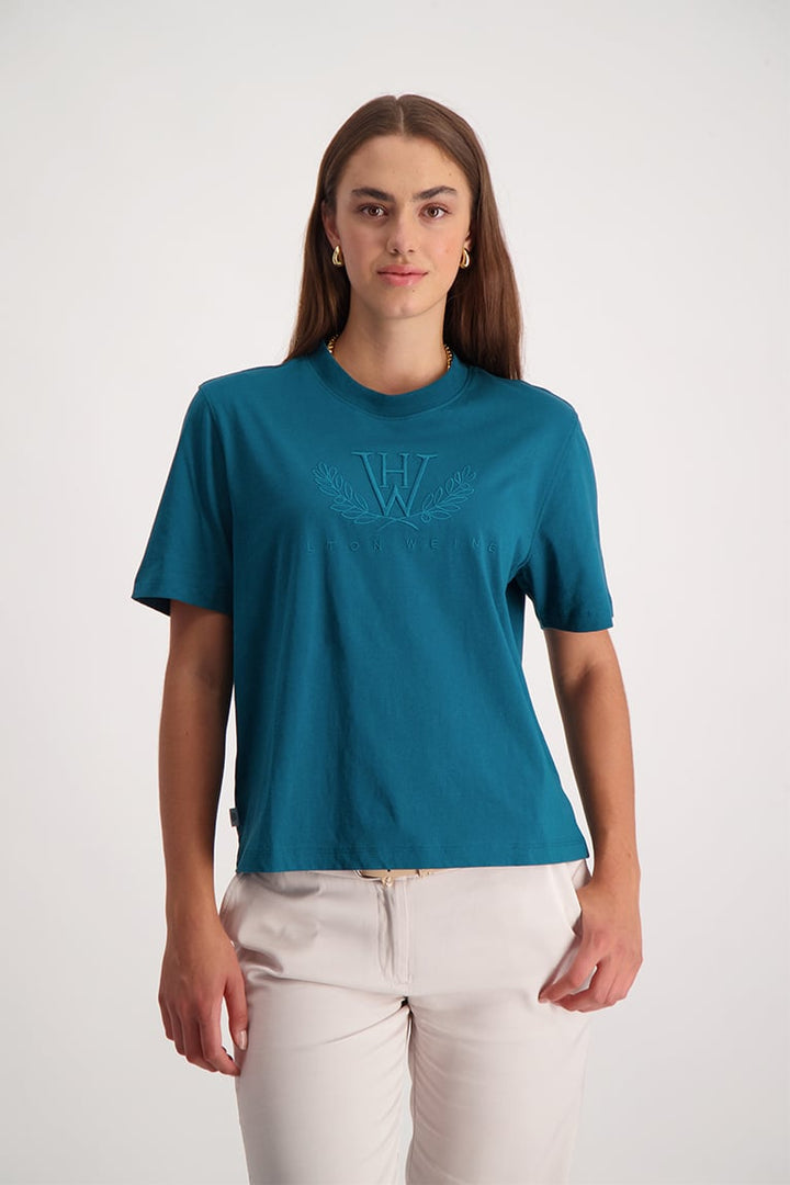 Oversized Relaxed Tee - Blue