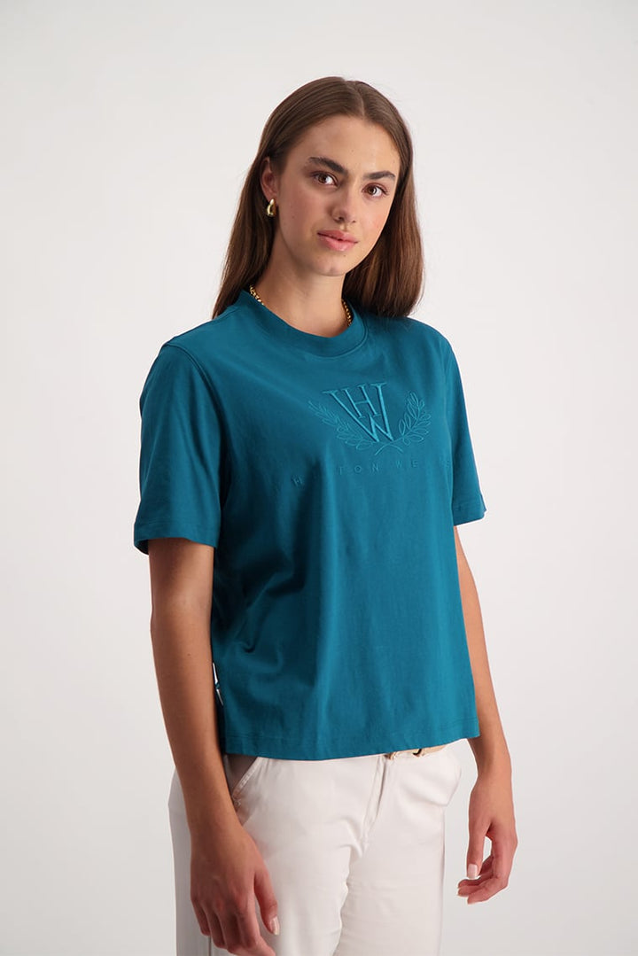Oversized Relaxed Tee - Blue