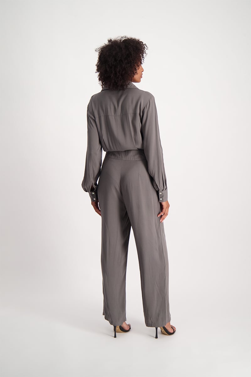 Relaxed Jumpsuit - Charcoal