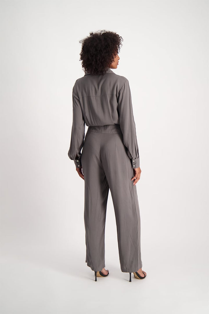 Relaxed Jumpsuit - Charcoal