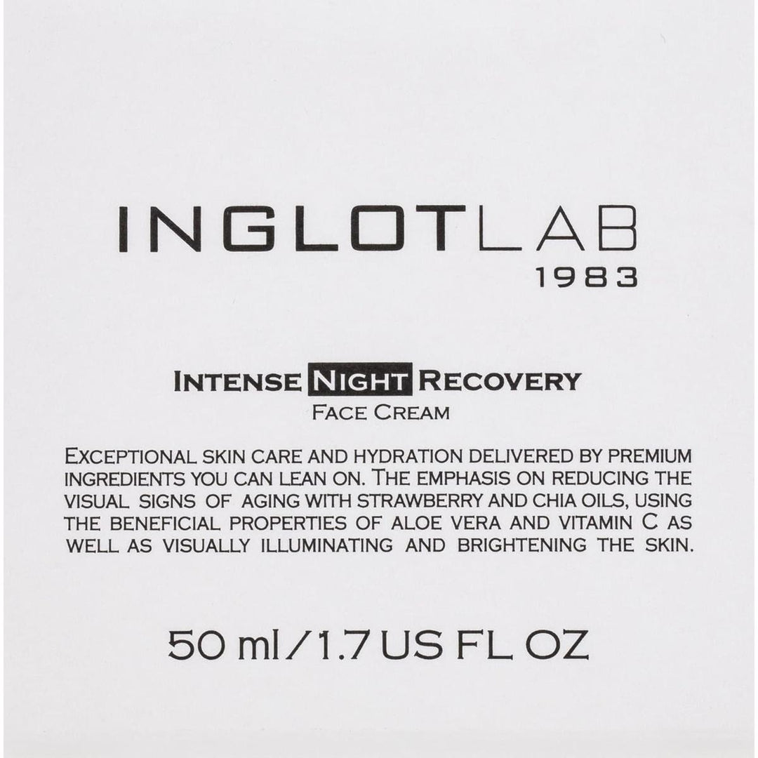 Inglot Lab Intense Night Recovery Face Cream