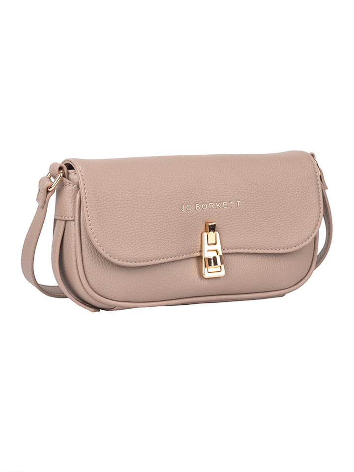 Lila Crossbody Sling Bag - Taupe