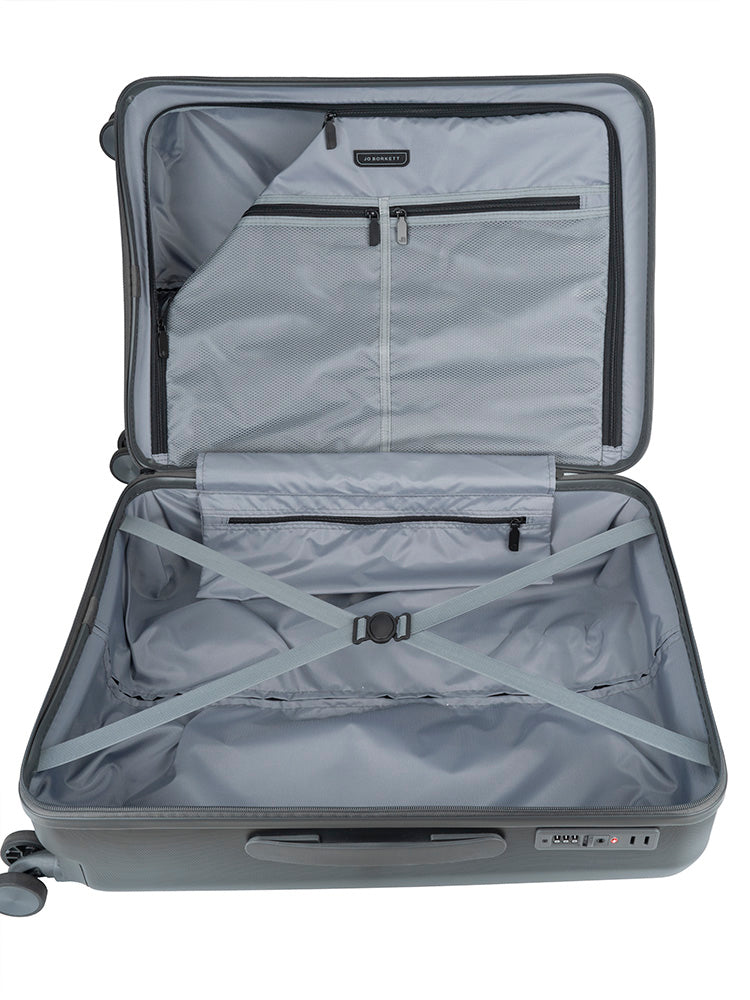 Gatsby Large 75cm 4 Wheel Trolley Case - Charcoal