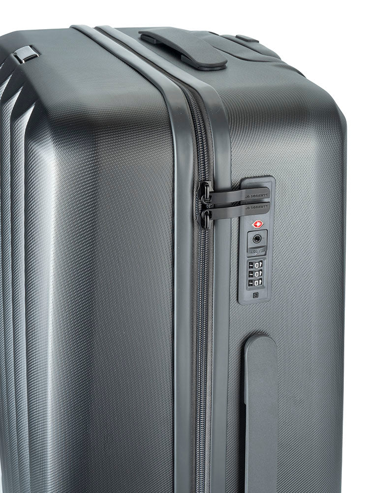 Gatsby 4 Wheel 65cm Carry-On Trolley Case - Charcoal
