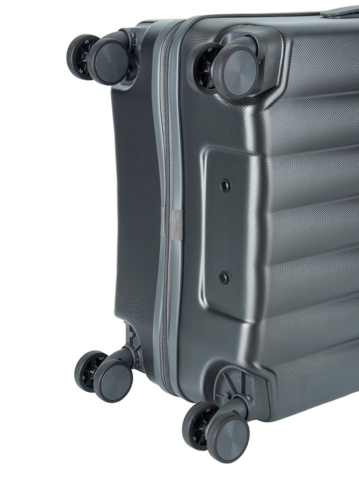 Gatsby 4 Wheel 65cm Carry-On Trolley Case - Charcoal