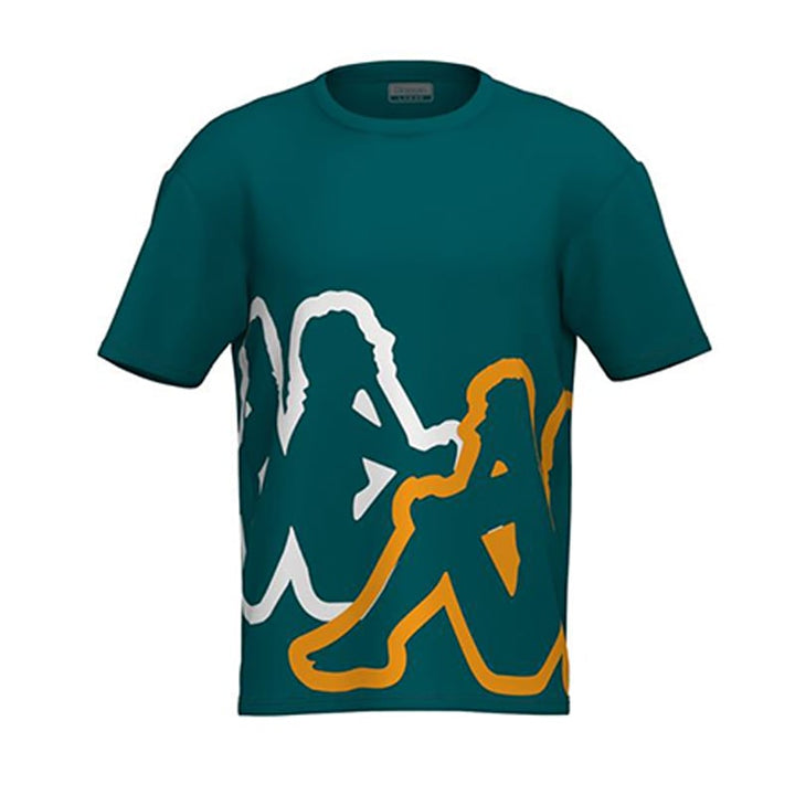 Men's Logo Cufs T-Shirt -Deep Blue