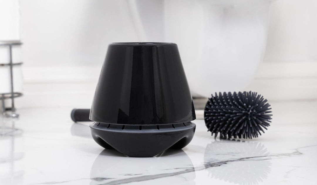 Premium Toilet Brush Set Black
