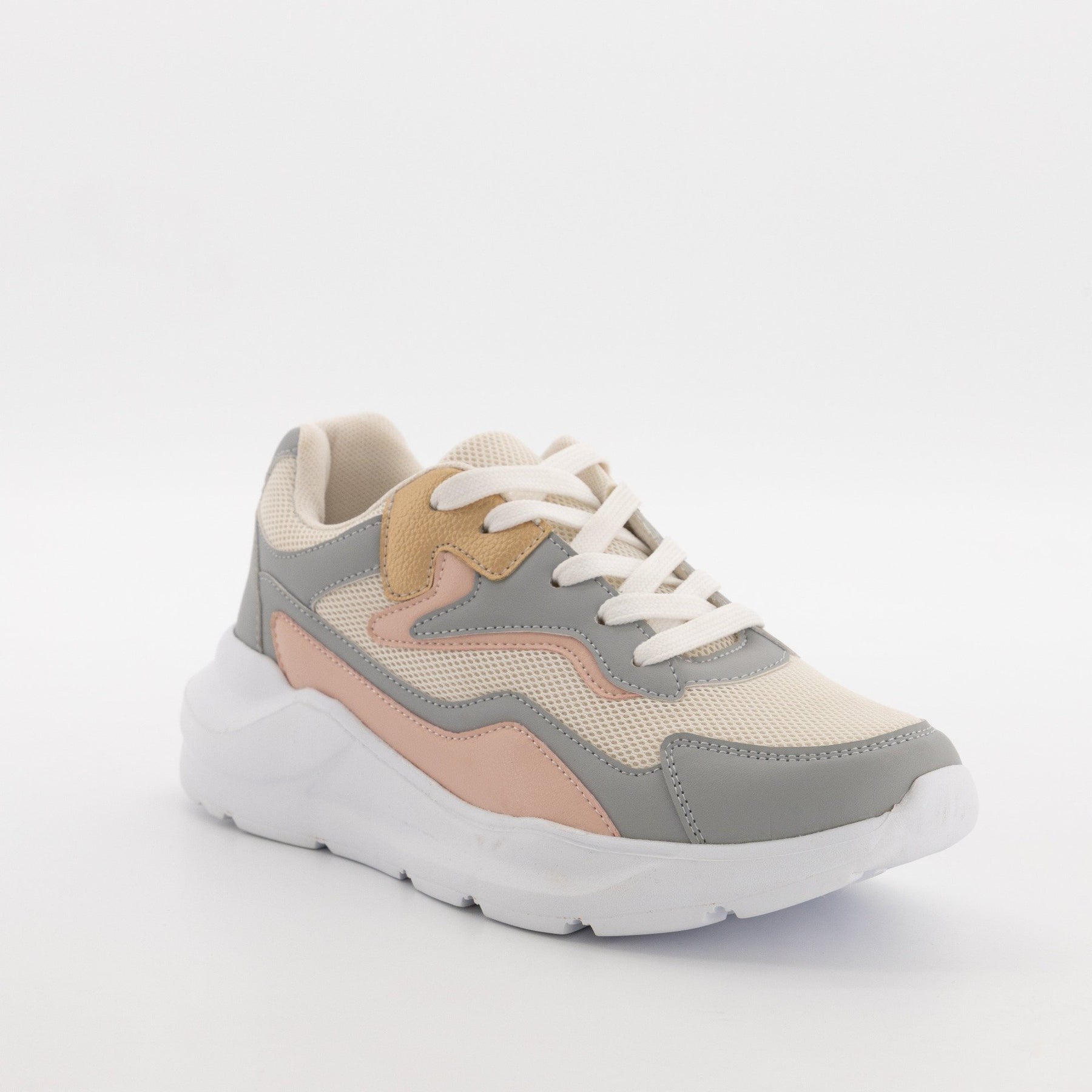 Ladies Ladies Neutral Chunky Sneaker – Edgars