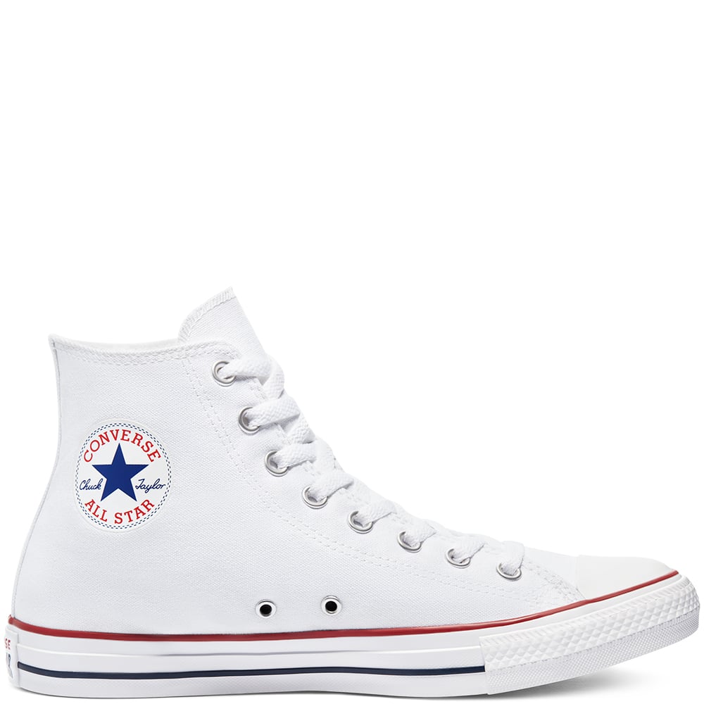 Mens Mens Chuck Taylor High Sneaker White – Edgars